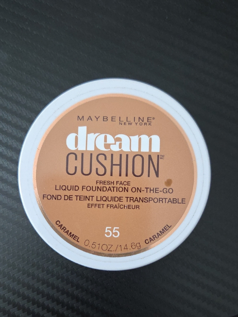 Maybelline Dream Cushion Liquid Foundation - Caramel 55